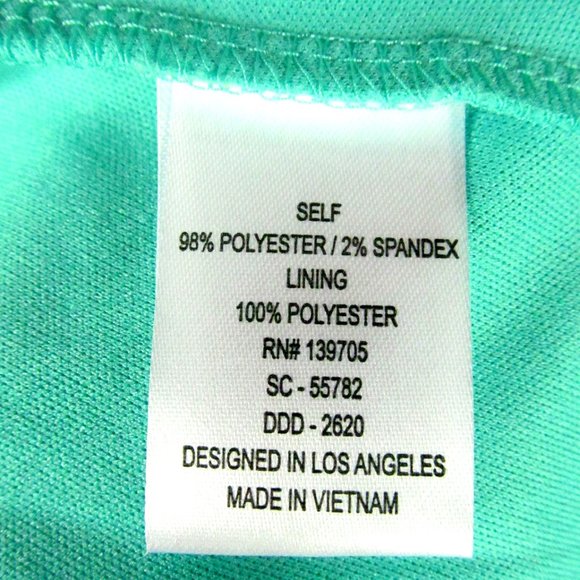 Emerald Sundae Dress Size 13 Teal Floral - Picture 4 of 5